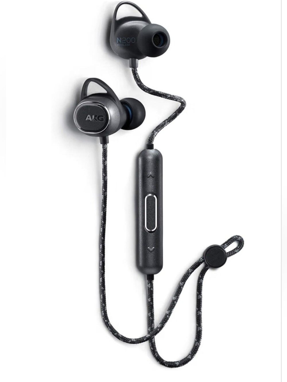Harman AKG Y100 Black In-Ear Wireless Headphones with Inline Controls